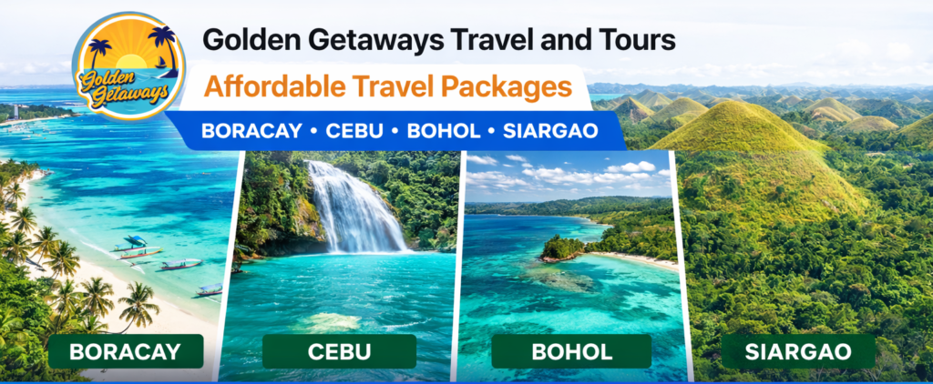 Home explore the philippines with golden getaways